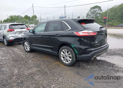 2021 Ford Edge Titanium из США, поврежденный, VIN 2FMPK4K91MBA10290